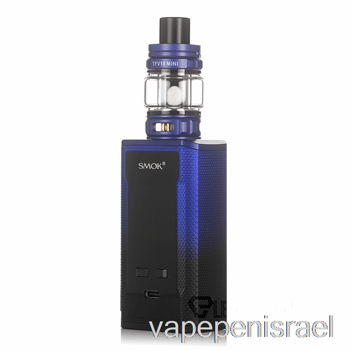 חד פעמי Vape Israel Smok R-kiss 2 ערכת התחלה 200w שחור כחול